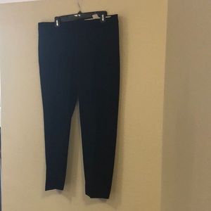 Wardrobe staple: black Banana Republic pants.